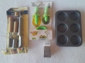 Домакински уреди за декорация, ренде и форма за мъфини , снимка 1
