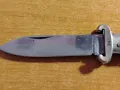 Стар ловен сгъваем нож,ножка DABO/INOX, снимка 12