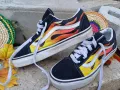 Vans оригинални кецове с пламъци , снимка 14