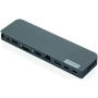 Lenovo USB-C Dock 40AU + оригинално 65W зарядно | 4K | LAN | HDMI, снимка 2