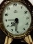 Стар швейцарски будилник, настолен часовник, снимка 2