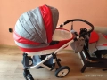 Комбинирана количка Karwala 3 в 1 (Полша) – Пълен Комплект, снимка 3