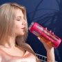 WOW Tea жълта луксозна бутилка термос за чай в кутия, снимка 3
