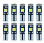 Нова Супер ярка T5 Led крушка 3SMD 3030 светлина Лампа за арматурното табло на кола индикатор, снимка 14