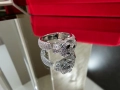 CARTIER Panthere de Cartier White Gold Full Diamonds Дамски Пръстен, снимка 2