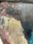 Иван Мънков картина - Абстракция 1995 г., снимка 6