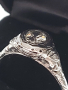 Златен пръстен 18к с Брилянт 0.8 карата(артдеко), снимка 1
