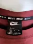 NIKE AIR оригинален топ/тениска с къси ръкави в бордо, като нов, снимка 4