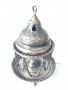 Сребърна миниатюра - Съд за аромати, снимка 5