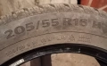 Продавам 1 брой зимна гума 205.55.16 дот 2021 Контентал , снимка 3