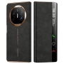 Huawei Mate X6 Кожен Калъф с Интелигентен Прозорец и Скрийн Протектор – Черен, Кафяв, Сив, снимка 11