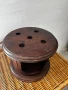 Antique Wooden Foot Stove, снимка 3