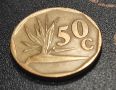 Монета Южна Африка 50 цента, 1991, снимка 1 - Нумизматика и бонистика - 45872737