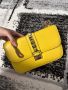 Жълта чантичка Valentino