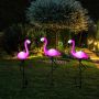 Градинска соларна лампа Фламинго, снимка 1
