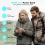 Ecosonique 30W преносим слънчев панел с 20000 mAh Power Bank 33W,DC12V, снимка 3