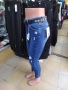 Дамски Накъсани Дънки Skinny Denim , снимка 3