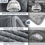 Нагревателна подложка за облекчаване на болки в гърба, врата и корема, 6 степени, 30х60 см, снимка 3
