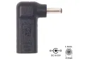 НОВ! PD 65W Адаптер USB C към DC 2.5x1.3mm конвертор за ъглов лаптоп таблет, снимка 5