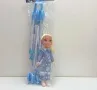 Количка за кукли с кукла Елза, Фроузен, снимка 1