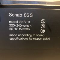 SONAB 85S-3/D Turntable,Грамофон Made in Japan, снимка 12 - Грамофони - 45148749