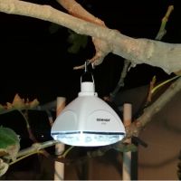 LED Къмпинг лампа за окачване със соларен панел, снимка 2 - Къмпинг осветление - 45239880