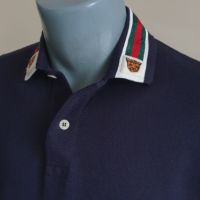 GUCCI Pique Cotton Made in Italy Mens Size S ОРИГИНАЛ! Мъжка Тениска!, снимка 7 - Тениски - 45893319
