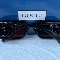 Gucci 2024 дамски слънчеви очила правоъгълни GG1325, снимка 12 - Слънчеви и диоптрични очила - 45439785