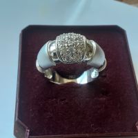 Сребърен пръстен, снимка 1 - Пръстени - 45647518