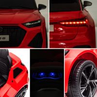 Audi RS6 Red 6V 4.5AH моторно превозно средство с дистанционно управление, снимка 3 - Други - 45842147