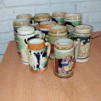 Винтидж Керамични халби за бира 
в немски стил , снимка 18 - Антикварни и старинни предмети - 45888061
