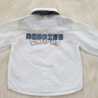 Детски дънки Мики Маус, риза и папионка 9-12 месеца, снимка 5 - Комплекти за бебе - 45034404