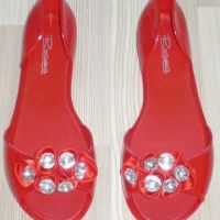 Дамски силиконови обувки номер 40-41, снимка 4 - Дамски ежедневни обувки - 45492772