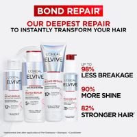 L’Oreal Paris Elvive Bond Repair Hero Комплект за увредена коса - шампоан, серум, балсам, снимка 5 - Продукти за коса - 45482995