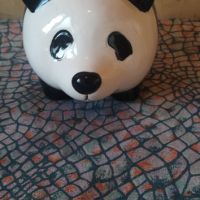 керамична касичка Панда, снимка 1 - Декорация за дома - 45596312