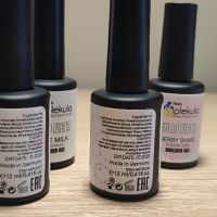 Euro Fiber gel Molekula Nails (изграждащ гел в бутилка) (Украйна), снимка 4 - Продукти за маникюр - 45157985