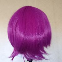 Розова лилава косплей перука , снимка 3 - Други - 45220884