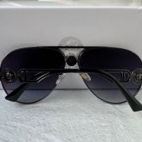 Versace мъжки слънчеви очила авиатор унисекс дамски, снимка 16 - Слънчеви и диоптрични очила - 45504671