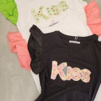 Тениска kiss, снимка 3 - Тениски - 45495029