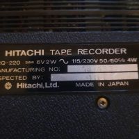 HITACHI tape recorder, снимка 3 - Радиокасетофони, транзистори - 45471159