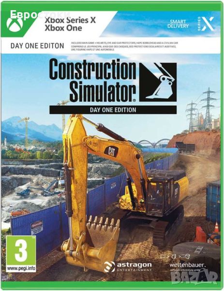 ВИДЕОИГРА CONSTRUCTION SIMULATOR DAY ONE EDITION, ЗА XBOX ONE, снимка 1