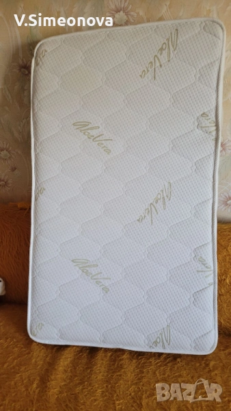 Матрак за бебешко легло с алое вера и кокос , снимка 1