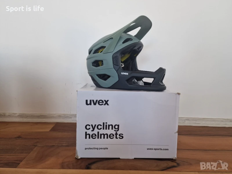 Uvex Велосипедна каска Revolt MIPS, снимка 1