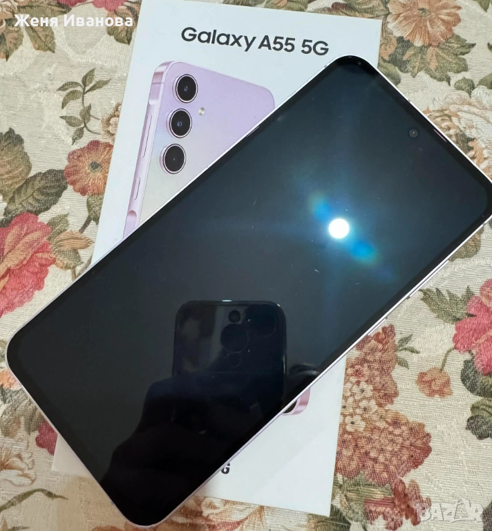 Samsung A55 5G 256 GB Awesome Lilac, снимка 1