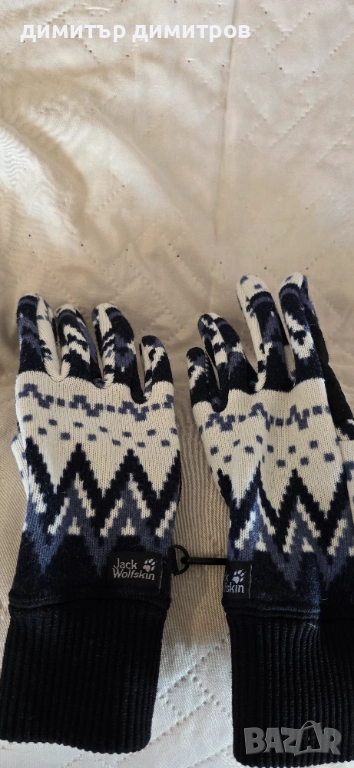 дамски ръкавици jack wolfskin като нови са, снимка 1
