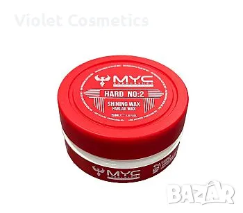 Вакса за коса силна фиксация - MYC Shining Hair Styling Wax Hard NO:1 150 ml Brand: MYC BARBERSHOP, снимка 1