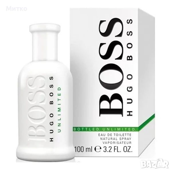 Hugo Boss Bottled White 100ml бял Bottled Unlimited, снимка 1