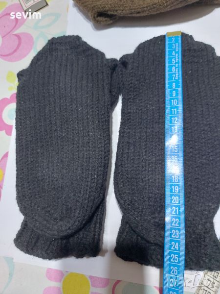 Мъжки вълнени чорапи и терлици ръчна изработка , снимка 1
