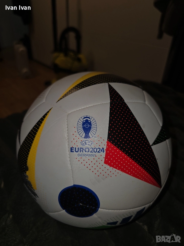 футболна топка Адидас euro 2024 евро 2024, снимка 1