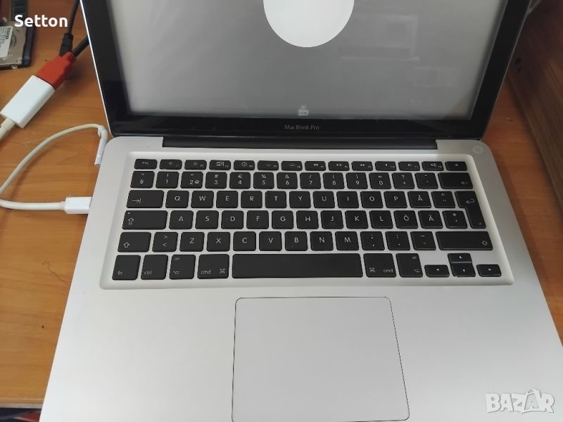 Apple MacBook Pro A1278 счупена матрица, снимка 1